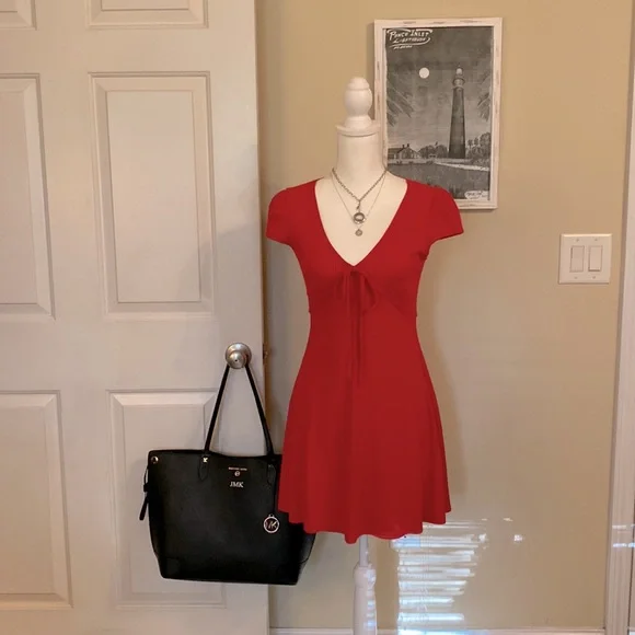 Flirty Forever 21 Red Mini Dress. Size S.